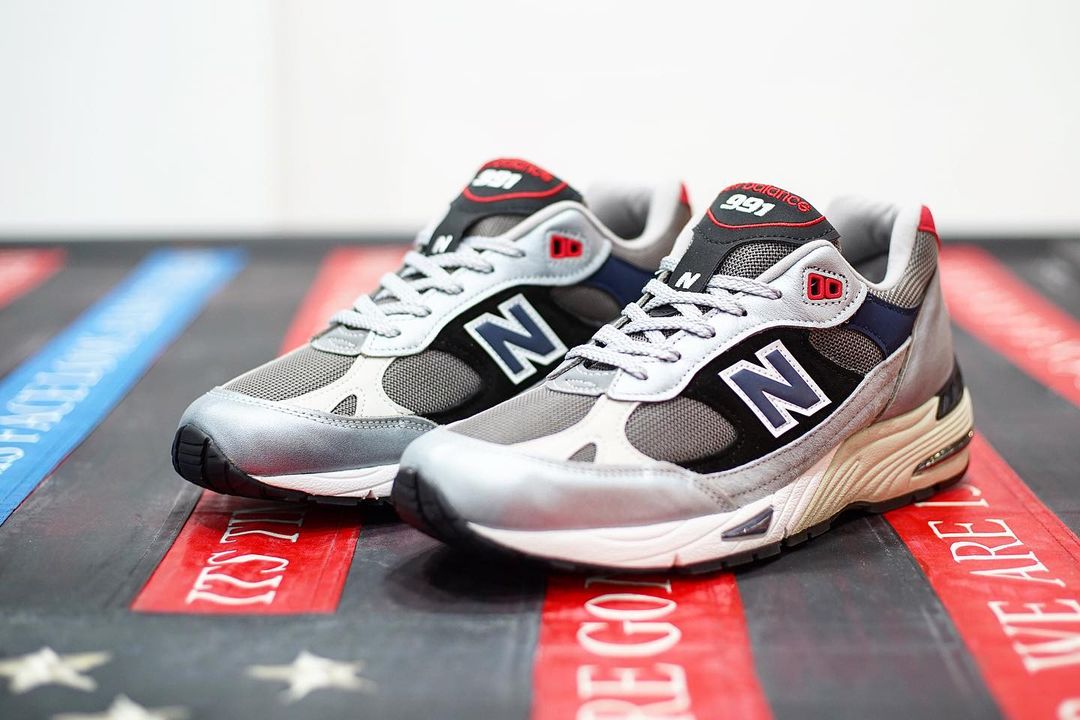 8/14 発売！New Balance M991 SKR “Silver/Navy” (ニューバランス)