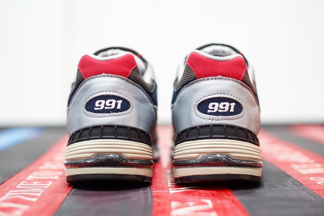 8/14 発売！New Balance M991 SKR “Silver/Navy” (ニューバランス)