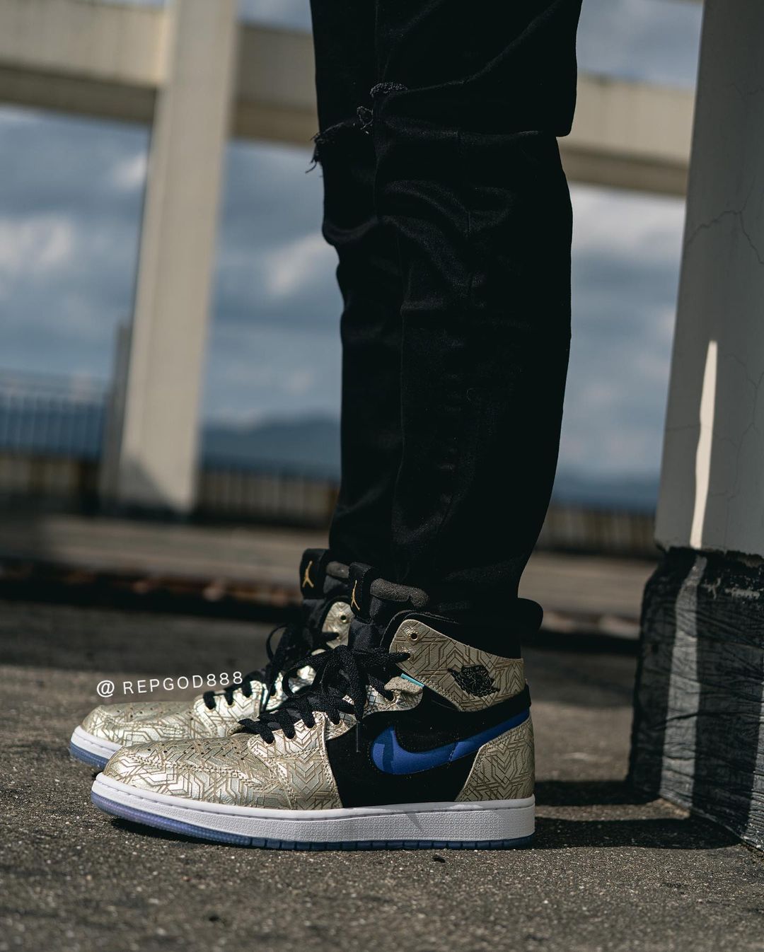 2021年 発売予定！ナイキ エア ジョーダン 1 ハイ ズーム “シルバー/ブラック/ブルー” (NIKE AIR JORDAN 1 HIGH ZOOM “Silver/Black/Blue”) [DQ0659-700]