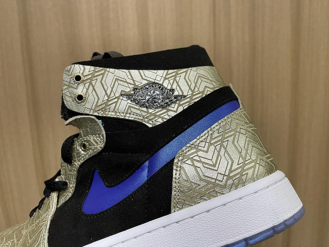 2021年 発売予定！ナイキ エア ジョーダン 1 ハイ ズーム “シルバー/ブラック/ブルー” (NIKE AIR JORDAN 1 HIGH ZOOM “Silver/Black/Blue”) [DQ0659-700]