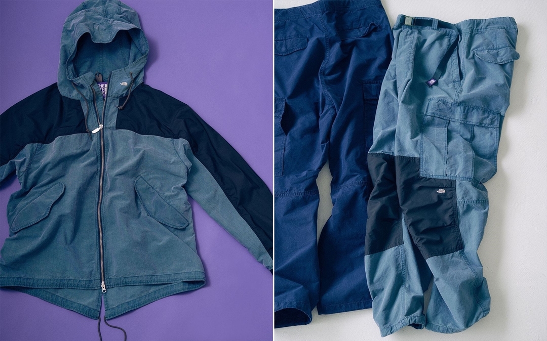 【2021 F/W】THE NORTH FACE PURPLE LABEL “Indigo Mountain Wind Pants” が8月発売 (ザ・ノース・フェイス パープルレーベル)