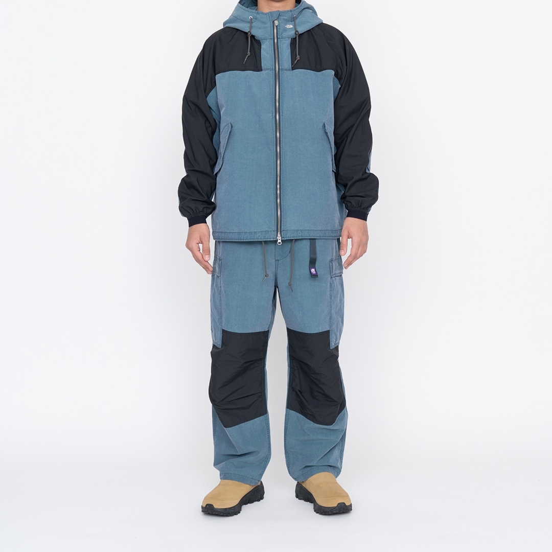 【2021 F/W】THE NORTH FACE PURPLE LABEL “Indigo Mountain Wind Pants” が8月発売 (ザ・ノース・フェイス パープルレーベル)