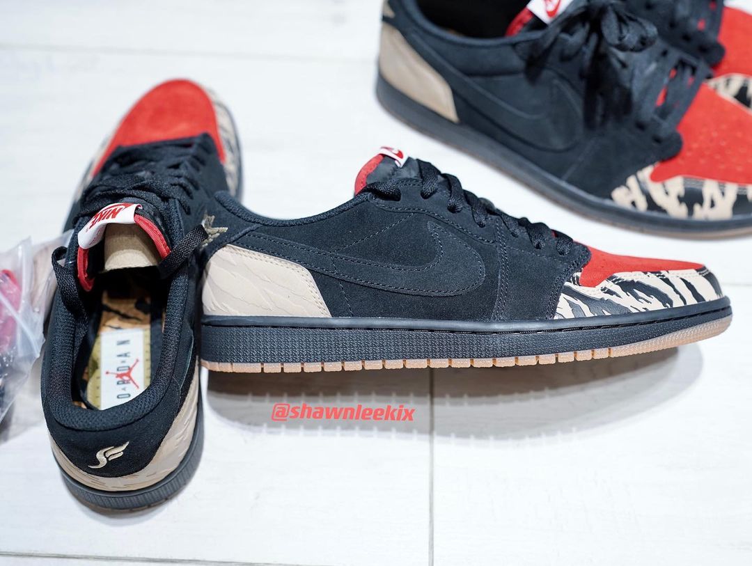 【国内 12/17 発売】ソールフライ × ナイキ エア ジョーダン 1 ロー “バイソン” (SoleFly NIKE AIR JORDAN 1 LOW “Bison”) [DN3400-001]