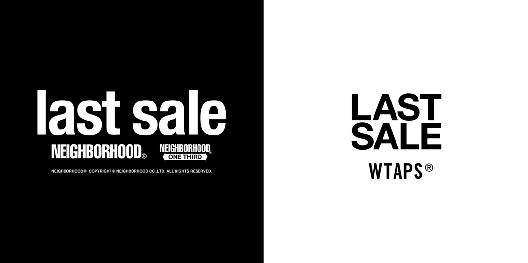 NEIGHBORHOOD / WTAPS 「LAST SALE」が8/14 から展開 (ネイバーフッド ダブルタップス ラストセール)