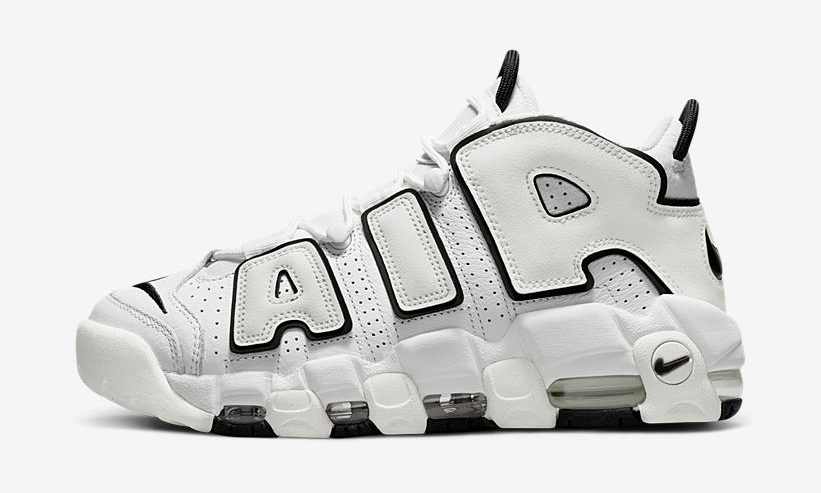 【国内 1/8 発売】ナイキ ウィメンズ エア モア アップテンポ “ホワイト/ブラック” (NIKE WMNS AIR MORE UPTEMPO “White/Black”) [DO6718-100]