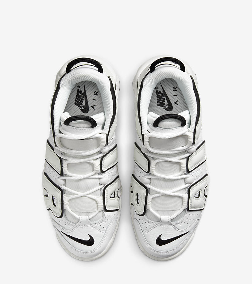 【国内 1/8 発売】ナイキ ウィメンズ エア モア アップテンポ “ホワイト/ブラック” (NIKE WMNS AIR MORE UPTEMPO “White/Black”) [DO6718-100]