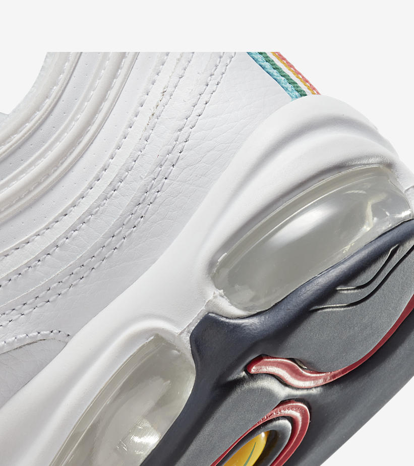 ナイキ エア マックス 97 “ホワイト/マルチ” (NIKE AIR MAX 97 “White/Multi”) [DH1592-100]