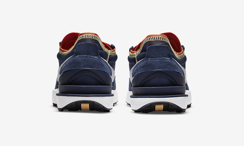 ナイキ ワッフル ワン “ミッドナイトネイビー/ホワイト/オレンジメロンティント” (NIKE WAFFLE ONE “Midnight Navy/White/Orange Melon Tint”) [DA7995-401]