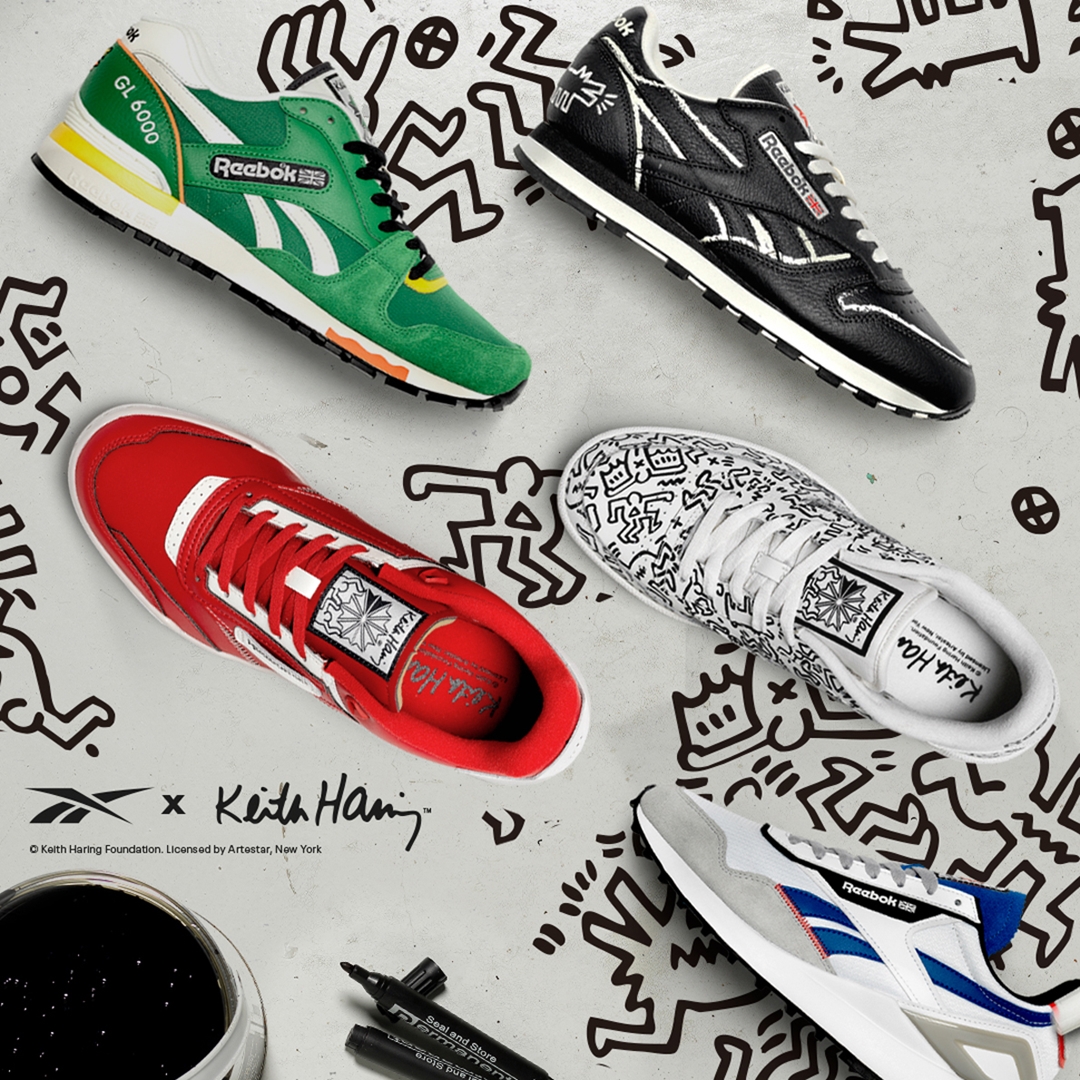 10/22 発売！REEBOK × KEITH HARING COLLECTION (リーボック キース・ヘリング コレクション)