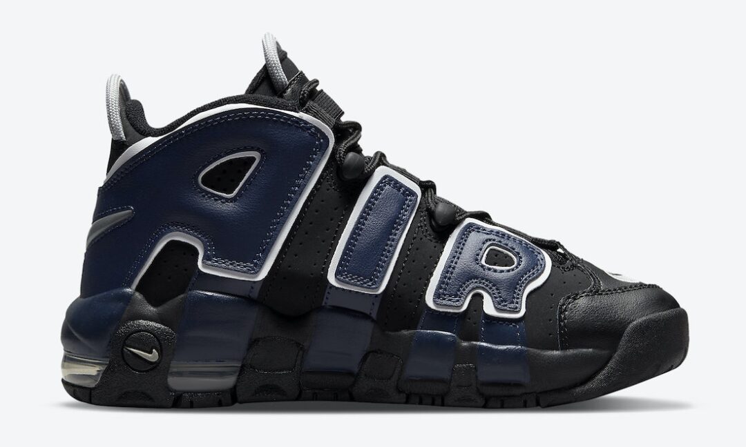 【国内 4/15 発売】ナイキ エア モア アップテンポ “ブラック/レッド/ネイビー” (NIKE AIR MORE UPTEMPO “Black/Red/Navy”) [DJ4400-001/DM0017-001]