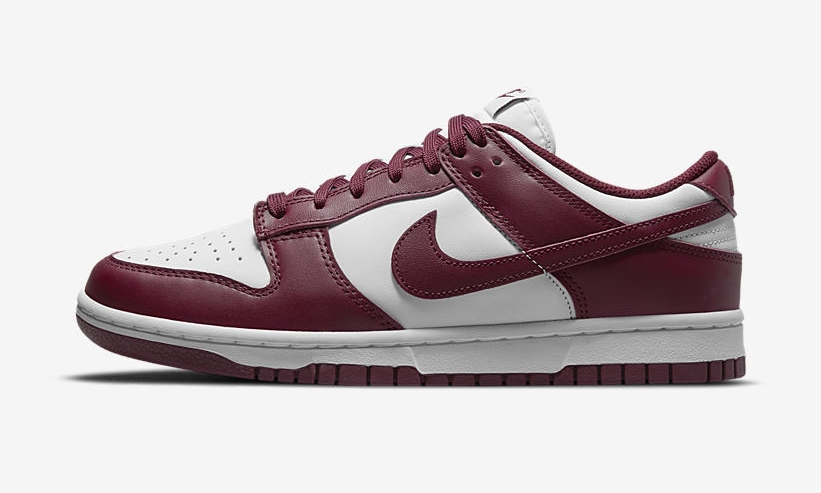 海外 9/3 発売予定！ナイキ ウィメンズ ダンク ロー “ホワイト/ボルドー” (NIKE WMNS DUNK LOW “White/Bordeaux”) [DD1503-108]