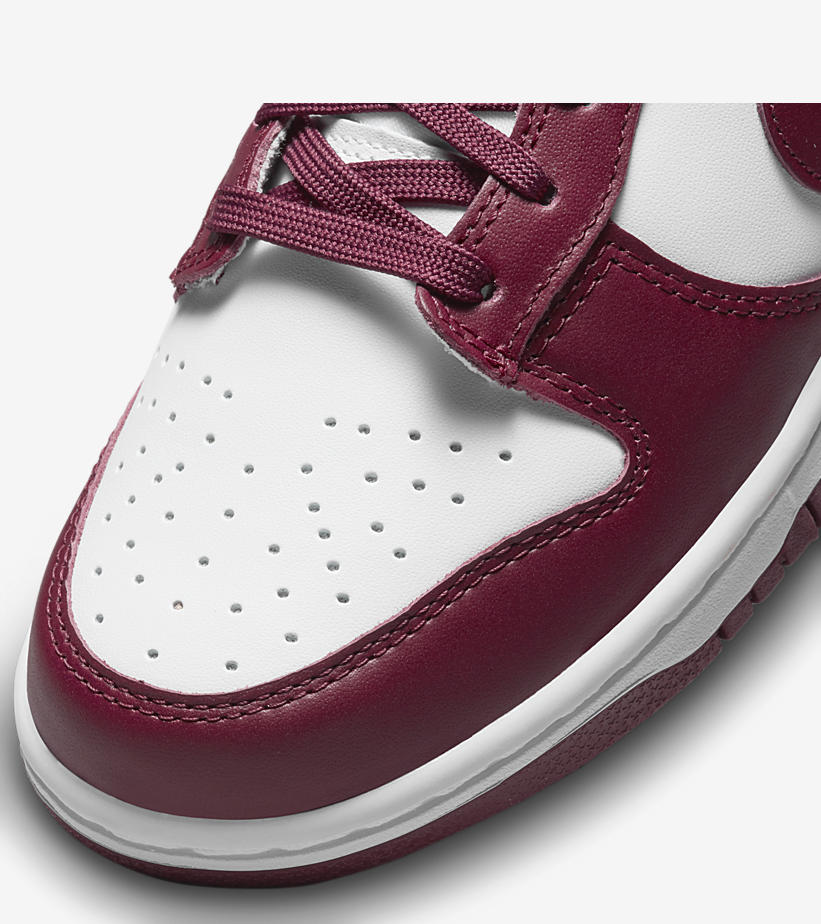 海外 9/3 発売予定！ナイキ ウィメンズ ダンク ロー “ホワイト/ボルドー” (NIKE WMNS DUNK LOW “White/Bordeaux”) [DD1503-108]