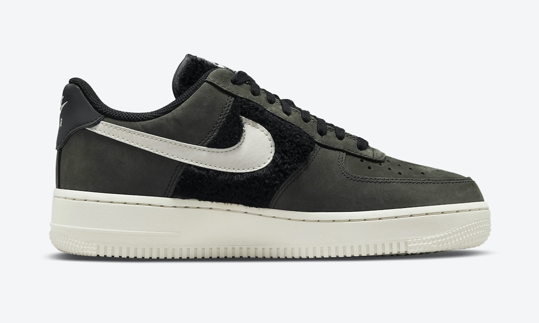 2021年 発売予定！ナイキ エア フォース 1 07 ロー “ブラック/ライトボーン” (NIKE AIR FORCE 1 07 LOW “Black/Light Bone”) [DO6714-001]