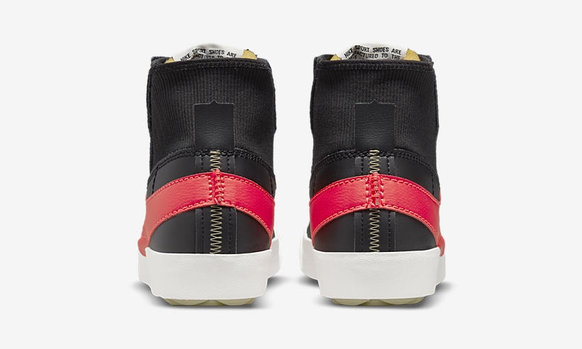 2021年 発売予定！ナイキ ブレーザー ミッド 77 ジャンボ “ブラック/ブライトクリムゾン” (NIKE BLAZER MID 77 JUMBO “Black/Bright Crimson”) [DD3111-001]