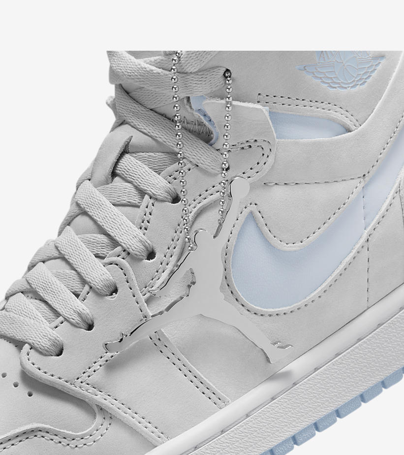 2021年 発売予定！ナイキ ウィメンズ エア ジョーダン 1 ハイ ズーム “グレー/ベイビーブルー” (NIKE WMNS AIR JORDAN 1 HIGH ZOOM “Grey/Baby Blue”) [CT0979-004]