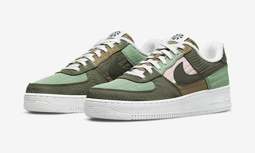 11月 発売予定！ナイキ エア フォース 1 07 ロー LX “トースト/オイルグリーン” (NIKE AIR FORCE 1 07 LOW LX “Toasty/Oil Green”) [DC8744-300]