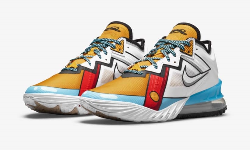 【国内 9/1 発売】NIKE LEBRON 18 LOW “Cartoon Art” (ナイキ レブロン 18 ロー “カートゥーンアート”) [CV7562-104]