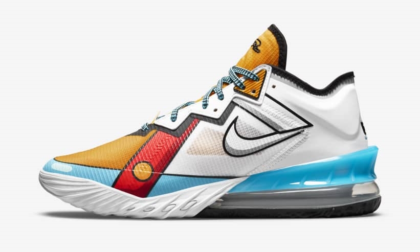 【国内 9/1 発売】NIKE LEBRON 18 LOW “Cartoon Art” (ナイキ レブロン 18 ロー “カートゥーンアート”) [CV7562-104]