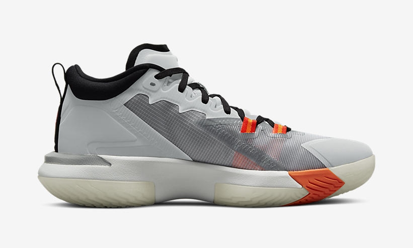 【国内 8/30 発売】ナイキ ザイオン 1 PF “ライトスモークグレー/トータルオレンジ” (NIKE ZION 1 PF “Light Smoke Gray/Total Orange”) [DA3129-008]