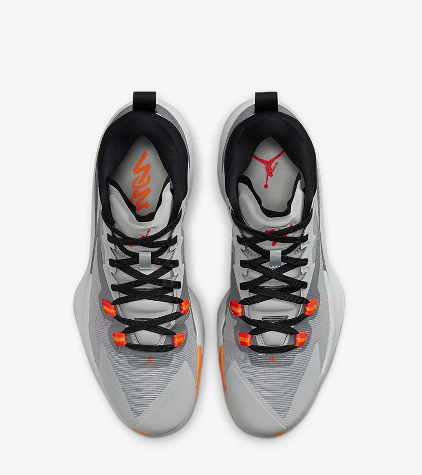 【国内 8/30 発売】ナイキ ザイオン 1 PF “ライトスモークグレー/トータルオレンジ” (NIKE ZION 1 PF “Light Smoke Gray/Total Orange”) [DA3129-008]