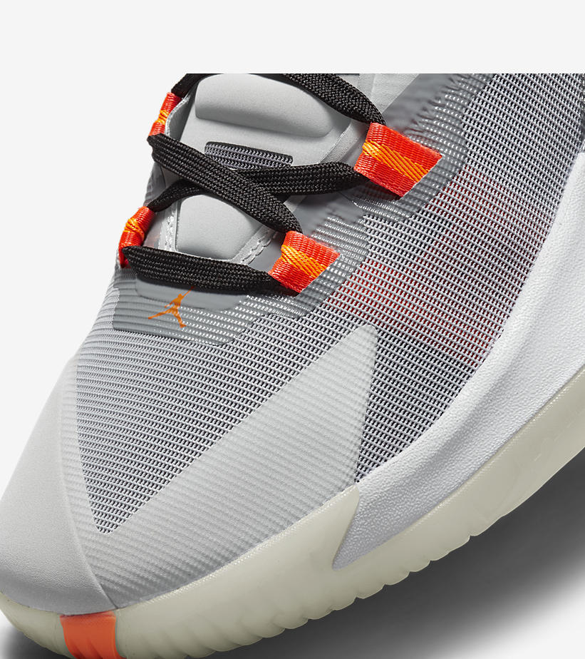 【国内 8/30 発売】ナイキ ザイオン 1 PF “ライトスモークグレー/トータルオレンジ” (NIKE ZION 1 PF “Light Smoke Gray/Total Orange”) [DA3129-008]