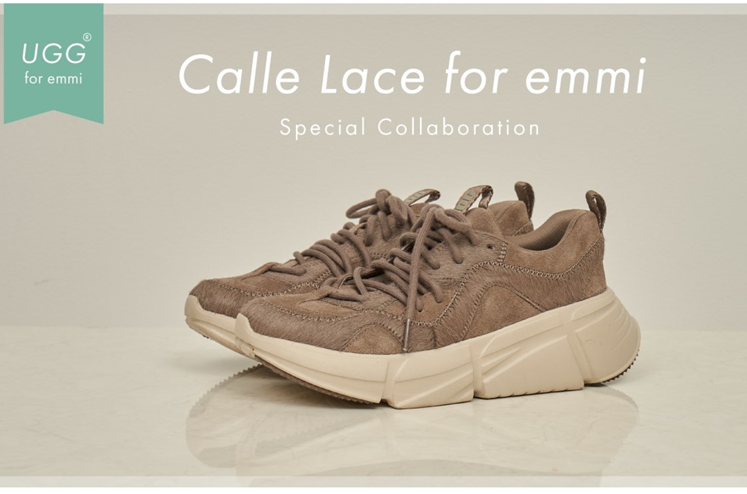 別注モデル【UGG】Calle Lace for emmi