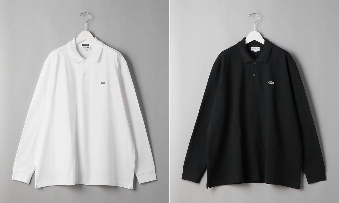 BEAUTY&YOUTH × LACOSTE BIG LS PLSHT/ポロシャツが9月中旬発売 (ビューティアンドユース ラコステ)