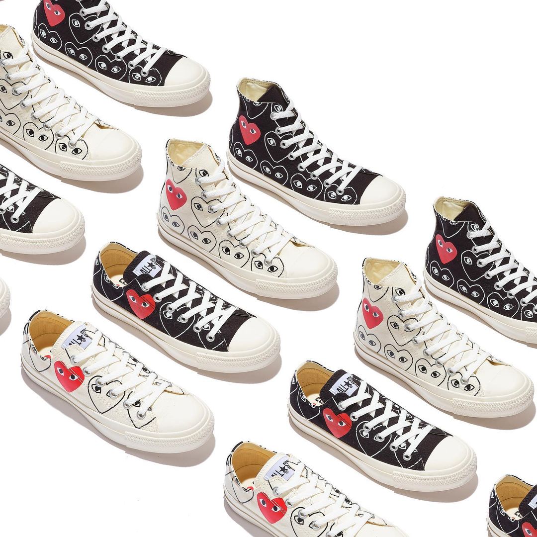 PLAY COMME des GARÇONS × CONVERSE CHUCK TAYLOR (プレイ コム・デ・ギャルソン コンバース チャックテイラー)