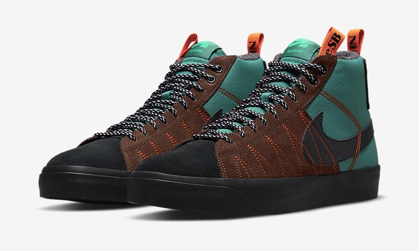 Nike SB Blazer Mid Acclimate Noble Green