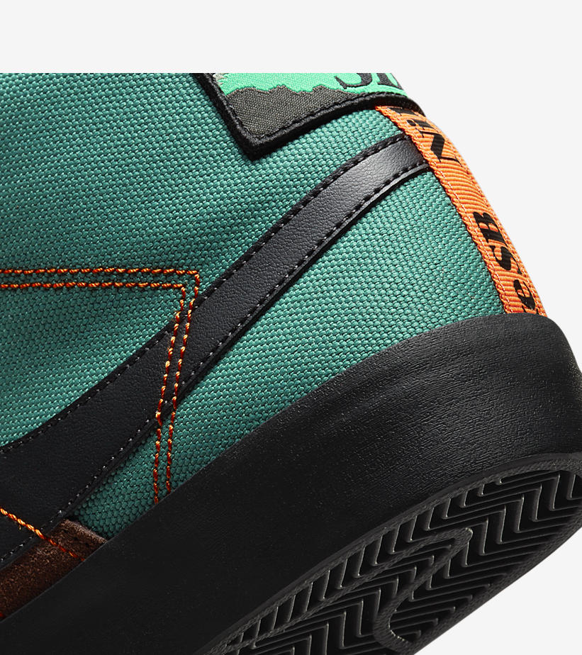 Nike SB Blazer Mid Acclimate Noble Green