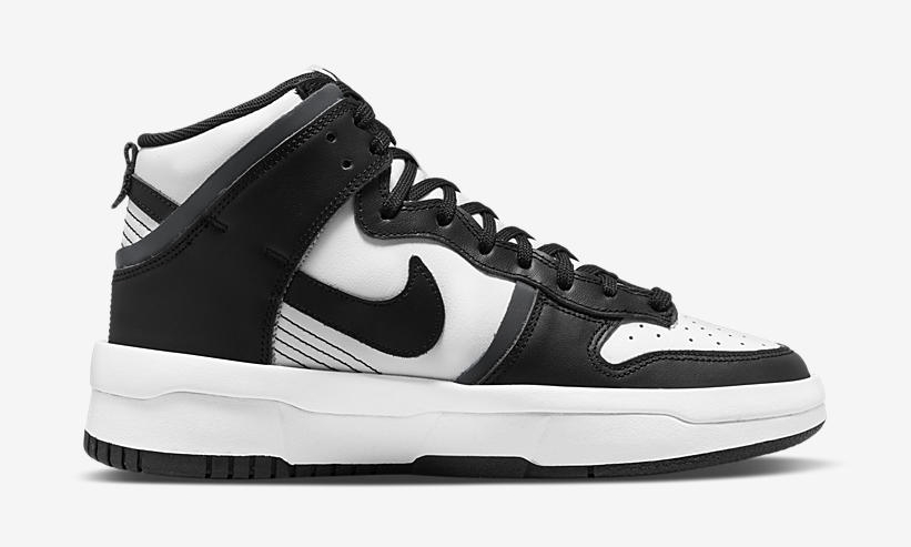 9/13 発売！ナイキ ウィメンズ ダンク ハイ アップ レベル “ブラック/ホワイト” (NIKE WMNS DUNK HIGH UP REBEL “Black/White”) [DH3718-104]