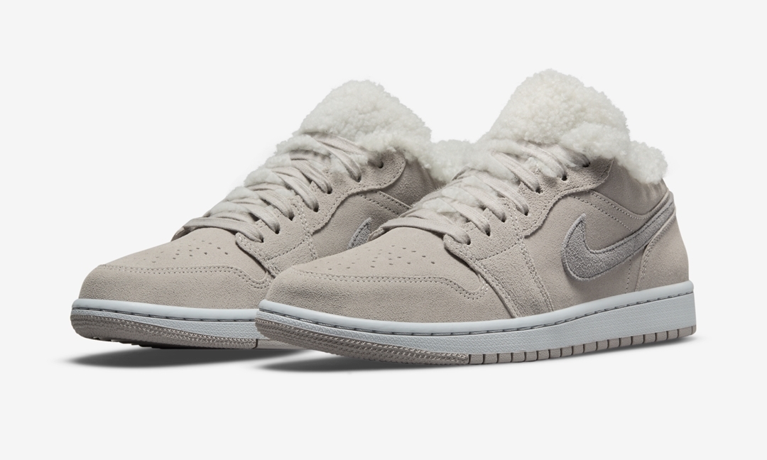 【国内 2/5 発売】ナイキ エア ジョーダン 1 ロー “シェルパフリース” (NIKE AIR JORDAN 1 LOW “Sherpa Fleece”) [DO0750-002]