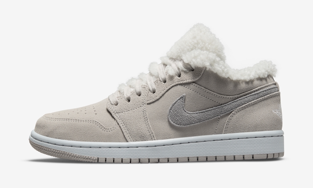 【国内 2/5 発売】ナイキ エア ジョーダン 1 ロー “シェルパフリース” (NIKE AIR JORDAN 1 LOW “Sherpa Fleece”) [DO0750-002]