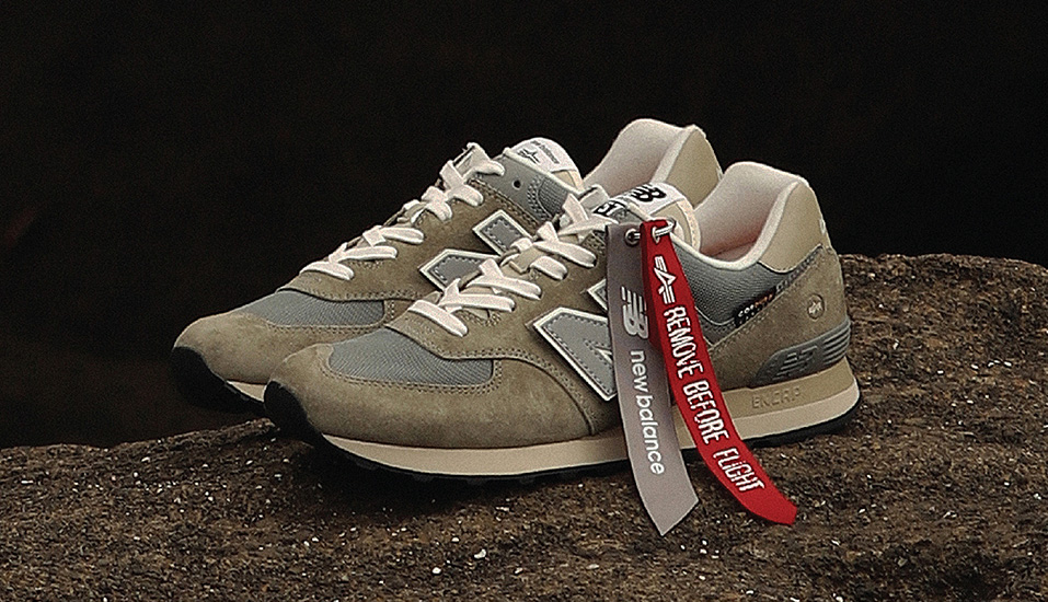 New Balance × ALPHA INDUSTRIES 574 / US9