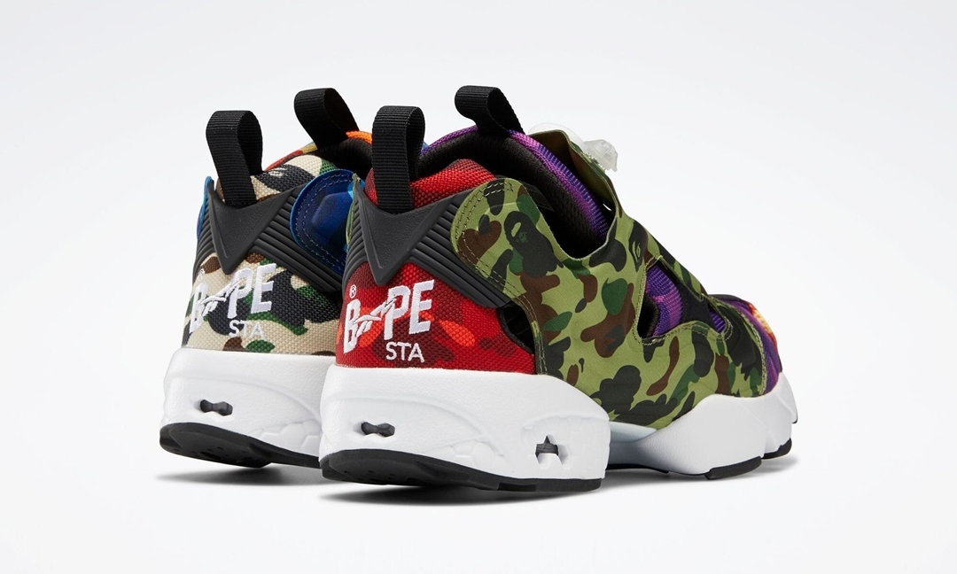 海外 9/1 発売予定！A BATHING APE × REEBOK INSTA PUM FURY/CLUB C 85 (ア ベイシング エイプ リーボック インスタ ポンプ フューリー/クラブ C) [Q47367/Q47370]