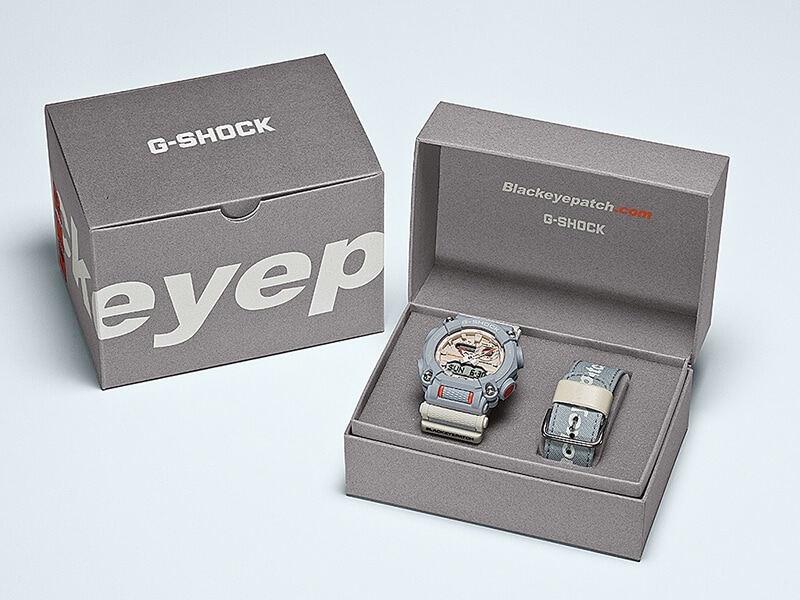 G-SHOCK × Black Eye Patch コラボレーションモデル「GA-900BEP-8AJR」が9月発売 (Gショック ジーショック ブラック アイ パッチ)