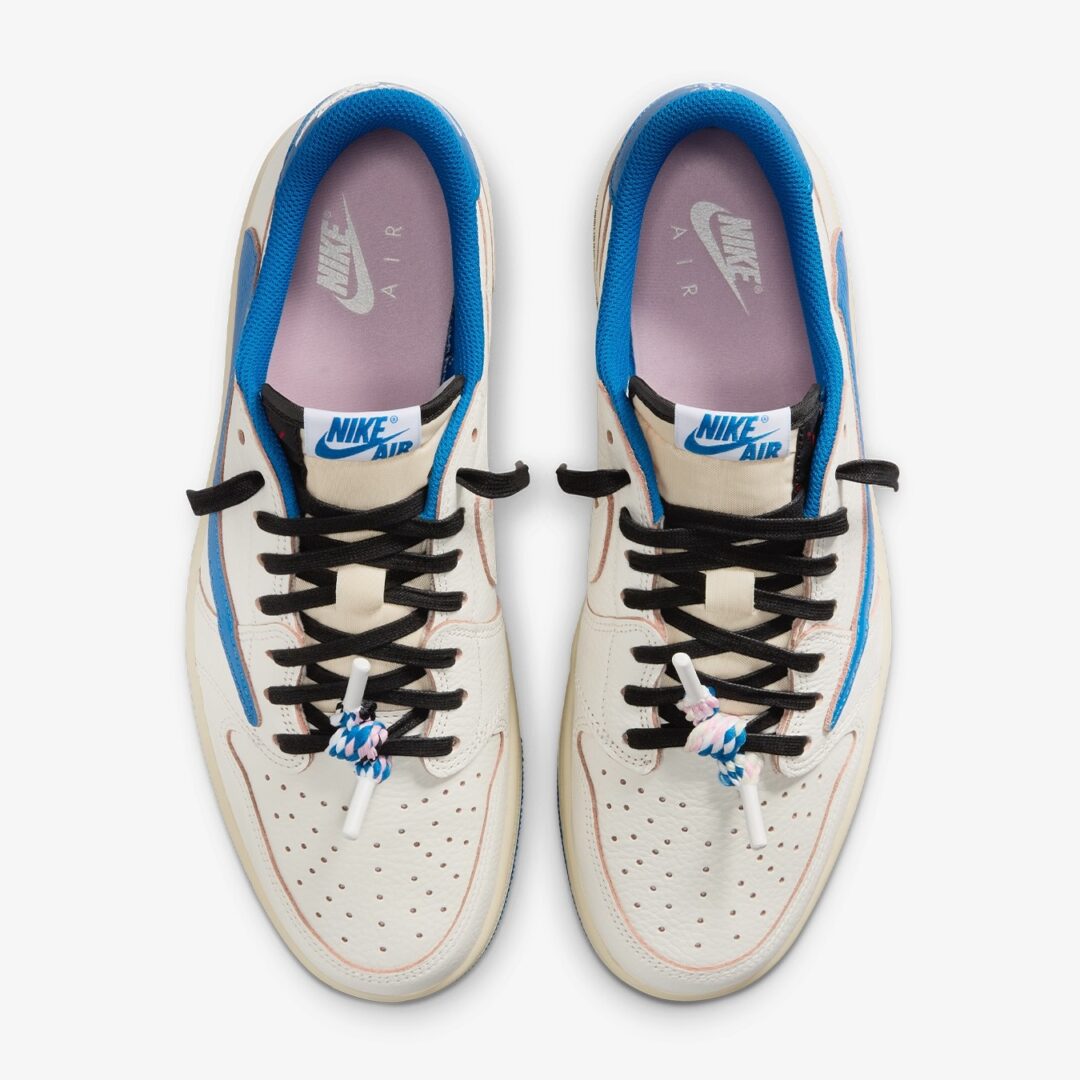 【国内 2025年 11/8 発売予定】FRAGMENT × Travis Scott × NIKE AIR JORDAN 1 OG LOW “Sail/Military Blue” (フラグメント トラヴィス・スコット ナイキ エア ジョーダン 1 OG ロー “セイル/ミリタリーブルー”) [DM7866-104]