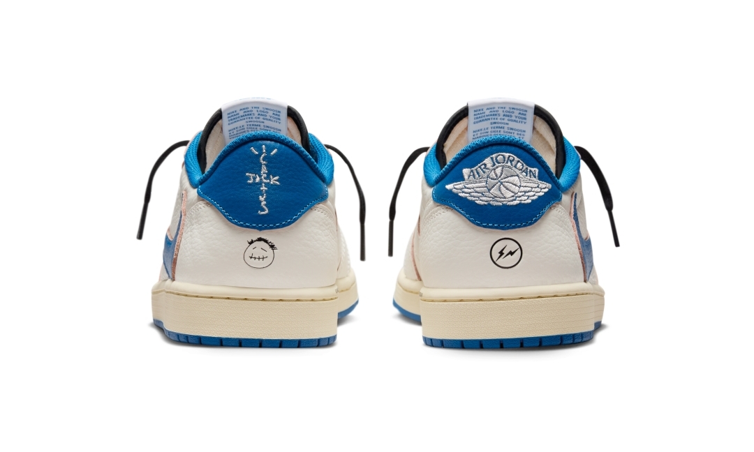 【国内 2025年 11/8 発売予定】FRAGMENT × Travis Scott × NIKE AIR JORDAN 1 OG LOW “Sail/Military Blue” (フラグメント トラヴィス・スコット ナイキ エア ジョーダン 1 OG ロー “セイル/ミリタリーブルー”) [DM7866-104]