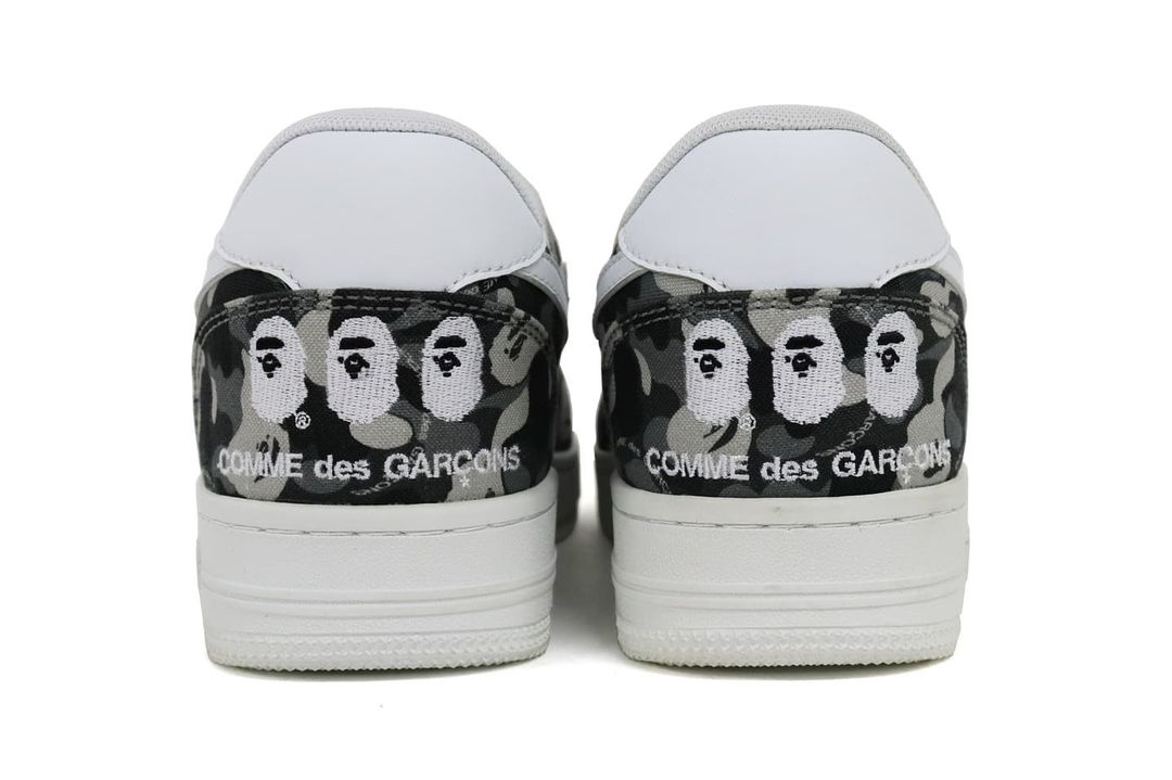 9/4 発売！COMME des GARÇONS OSAKA × A BATHING APE BAPE STA LOW “White/Black” (コム デ ギャルソン大阪 ア ベイシング エイプ ベイプスタ ロー “ホワイト/ブラック”)