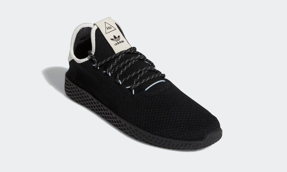 【9/2 発売】Pharrell Williams x adidas Originals TENNIS Hu “Black/White/Grey” (ファレル・ウィリアムス アディダス オリジナルス テニス HU “コアブラック/オフホワイト/ライトグレー”) [GZ3927]