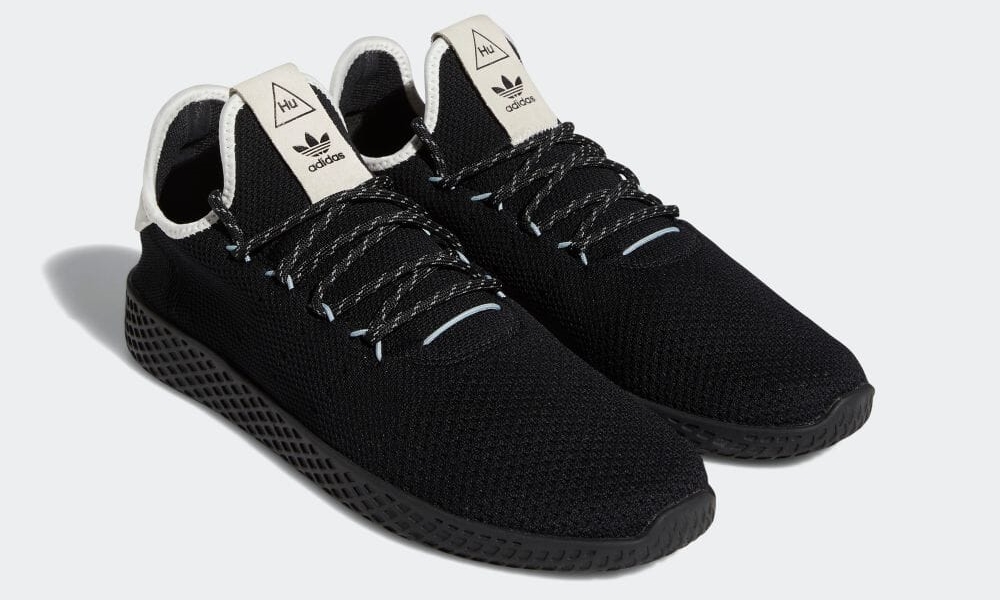 【9/2 発売】Pharrell Williams x adidas Originals TENNIS Hu “Black/White/Grey” (ファレル・ウィリアムス アディダス オリジナルス テニス HU “コアブラック/オフホワイト/ライトグレー”) [GZ3927]