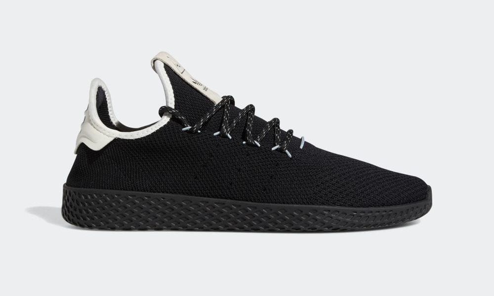 【9/2 発売】Pharrell Williams x adidas Originals TENNIS Hu “Black/White/Grey” (ファレル・ウィリアムス アディダス オリジナルス テニス HU “コアブラック/オフホワイト/ライトグレー”) [GZ3927]