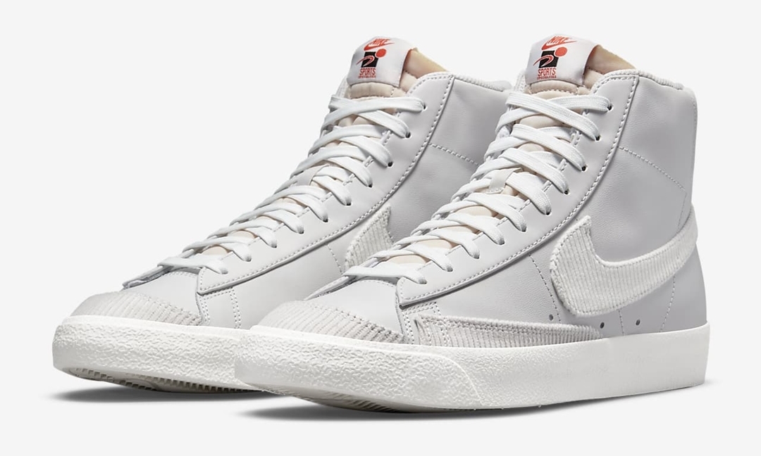 9/10 発売予定！ナイキ ブレーザー ミッド 77 “バスケットボール/ヴァストグレー/チリレッド” (NIKE BLAZER MID 77 EMB “Basketball/Vast Grey/Chile Red/”) [DD8021-001]