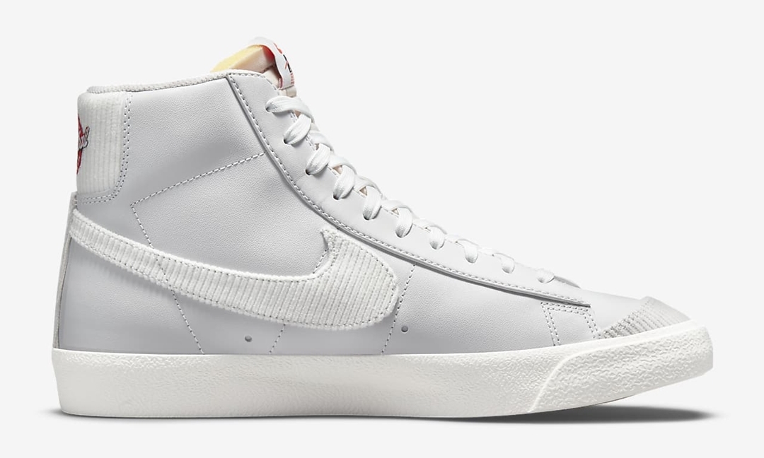 9/10 発売予定！ナイキ ブレーザー ミッド 77 “バスケットボール/ヴァストグレー/チリレッド” (NIKE BLAZER MID 77 EMB “Basketball/Vast Grey/Chile Red”) [DD8021-001]