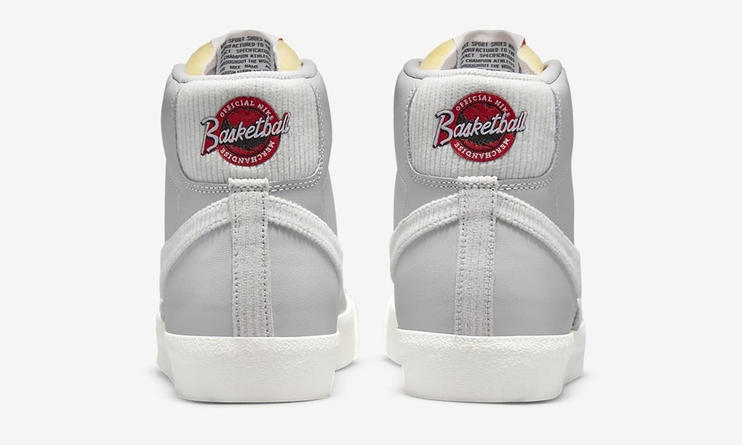 9/10 発売予定！ナイキ ブレーザー ミッド 77 “バスケットボール/ヴァストグレー/チリレッド” (NIKE BLAZER MID 77 EMB “Basketball/Vast Grey/Chile Red”) [DD8021-001]