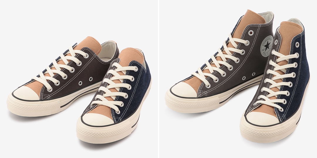 9月発売！デニムや厚手のキャンバスをマルチカラーで取り入れた CONVERSE ALL STAR 100 WORKCLOTH CC OX/HI (コンバース オールスター 100 ワーククロス CC)