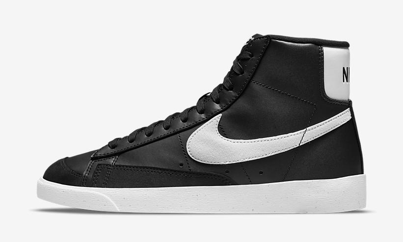 2021年 発売予定！ナイキ ブレーザー ミッド 77 ネクスト ネイチャー “ブラック/ホワイト” (NIKE BLAZER MID 77 NEXT NATURE “Black/White”) [DO1344-001]