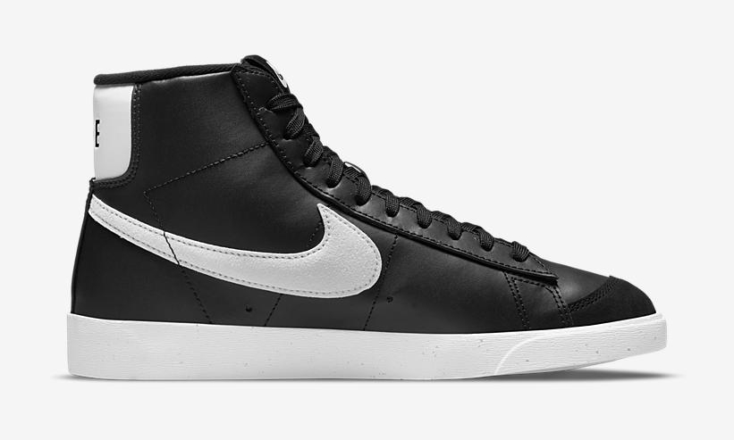 2021年 発売予定！ナイキ ブレーザー ミッド 77 ネクスト ネイチャー “ブラック/ホワイト” (NIKE BLAZER MID 77 NEXT NATURE “Black/White”) [DO1344-001]