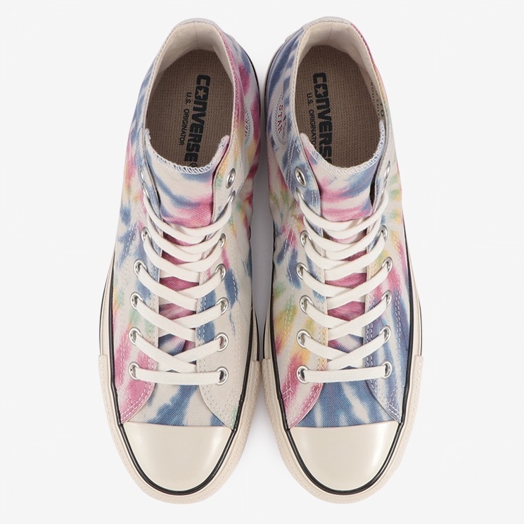 9/21 発売！東京限定！タイダイ染めを施したキャンバスを採用した CONVERSE ALL STAR US TIE-DYE LOCALIZE HI (コンバース オールスター US タイダイ ローカライズ ハイ)