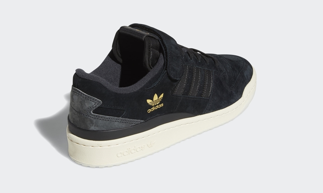 adidas Originals FORUM 84 LOW “Core Black/Cream White/Carbon” (アディダス オリジナルス フォーラム 84 ロー “ブラック/ホワイト/カーボン”) [Q46366]